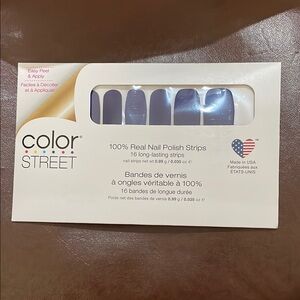 Color Street Nail Polish Strips - Deep Indigo
